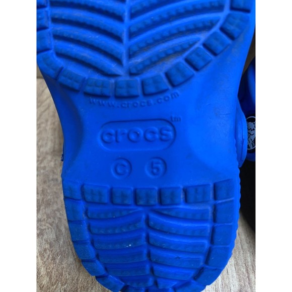 Crocs Kids Classic Clogs Blue Sz C 5 Slip-On Waterproof Shoes Slip On - Picture 13 of 15